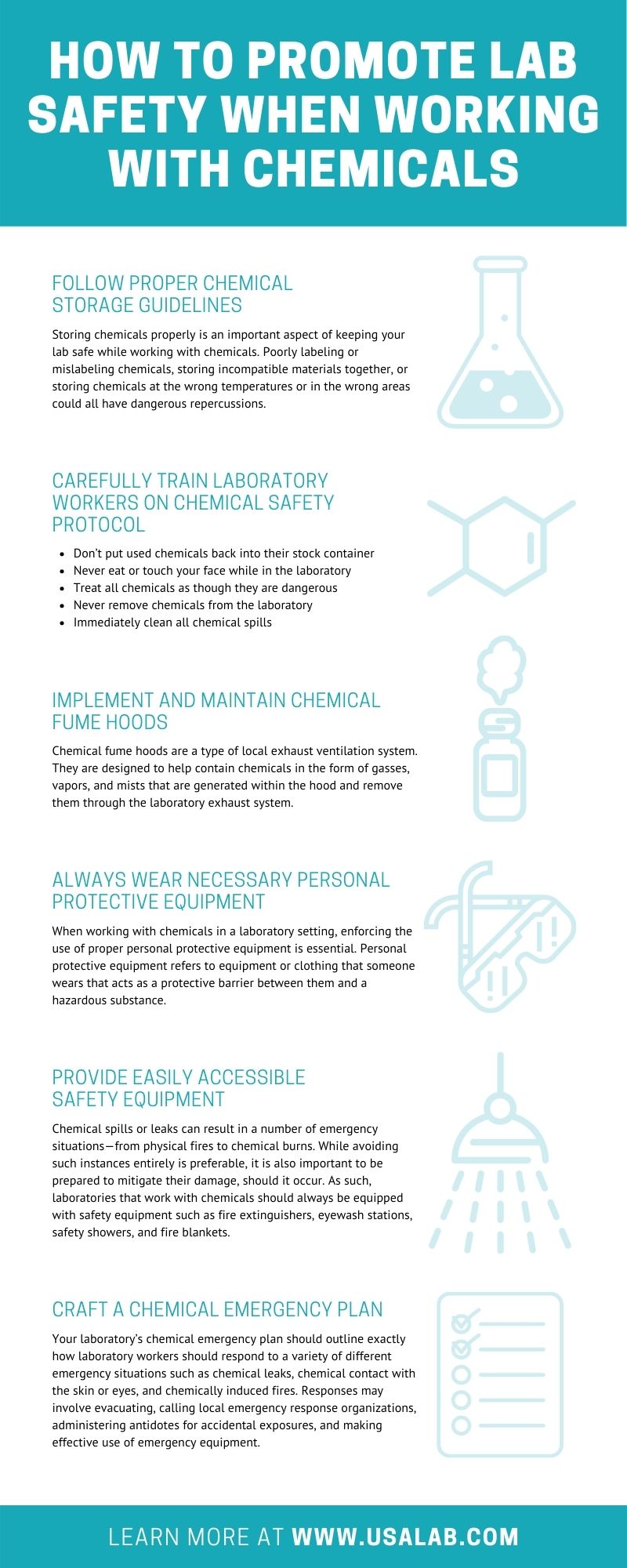 Lab Safety When Working with Chemicals   